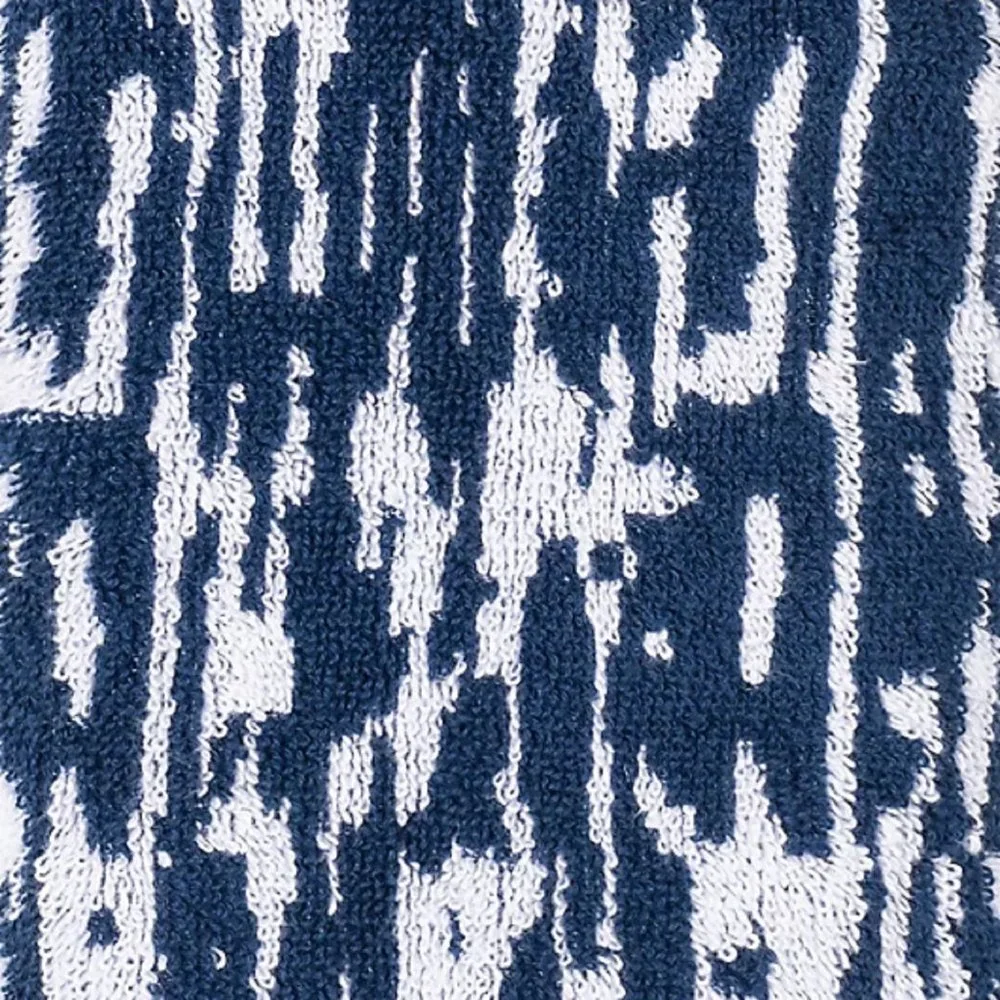 2 new Studio 3B™ Navy & White Melange 100% Cotton 30